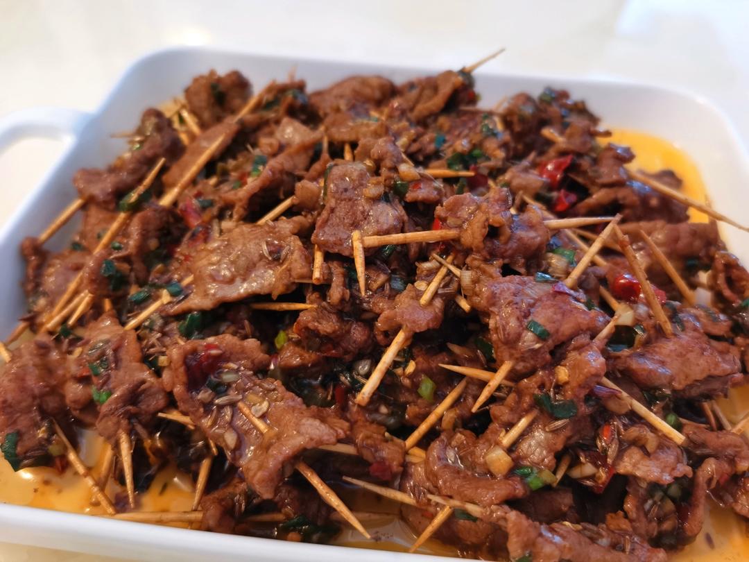 牙签牛肉 道地湖南味