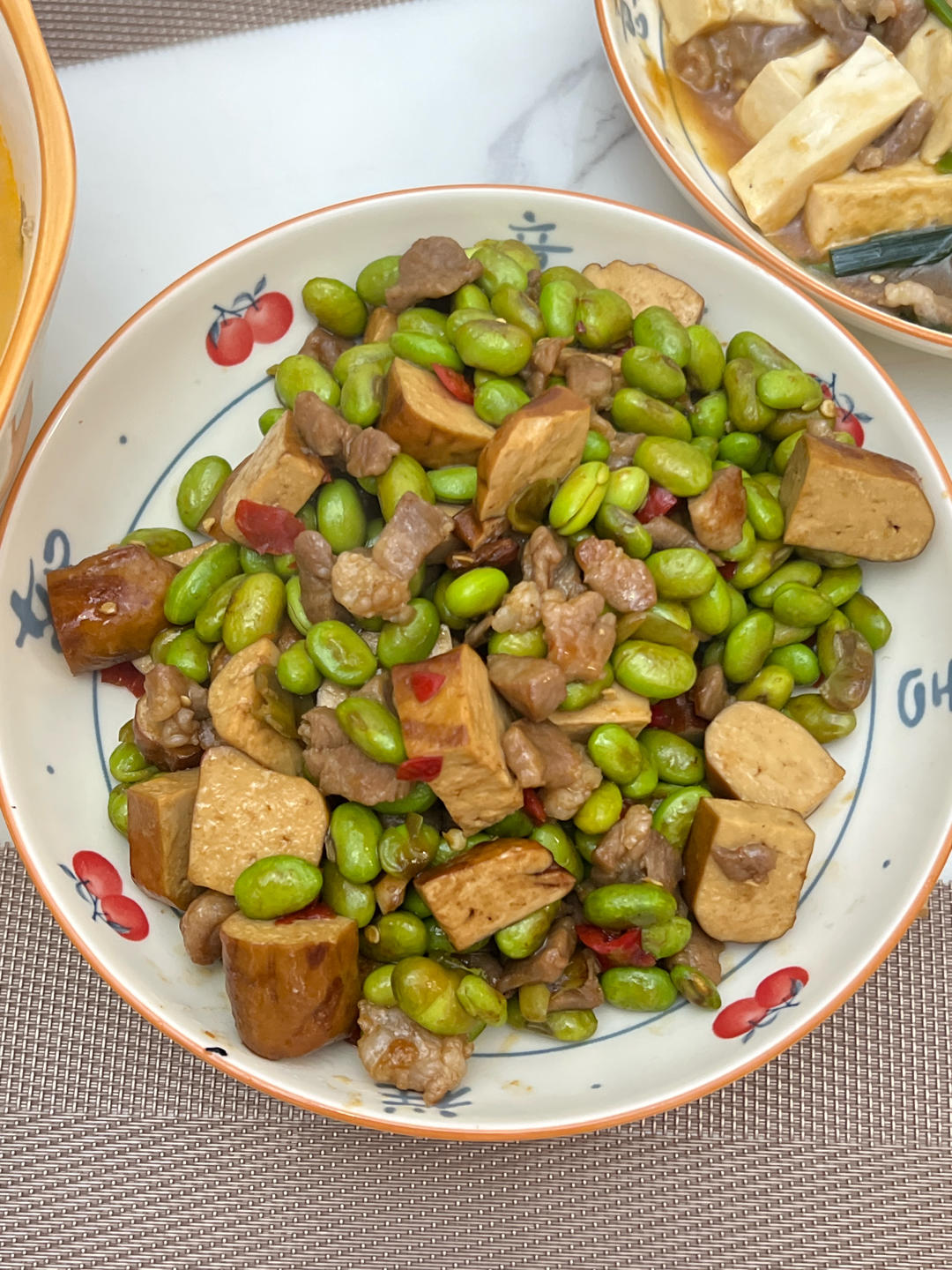 毛豆炒香干｜家常小炒