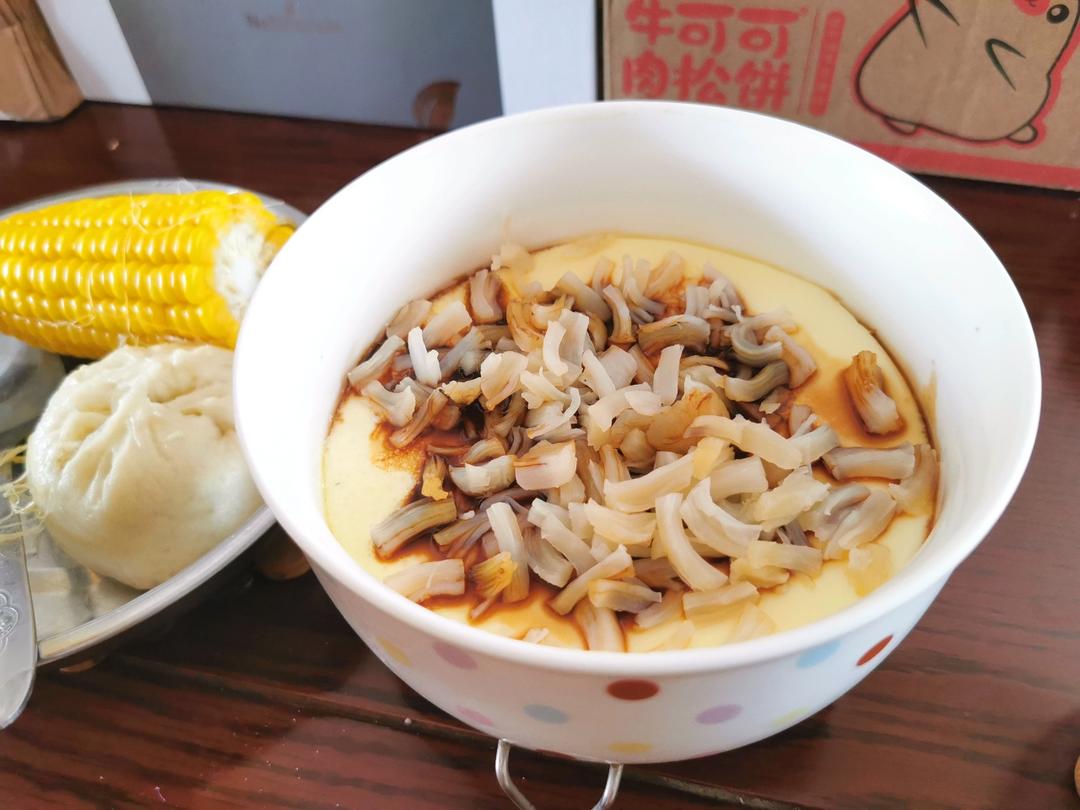 干贝蒸蛋