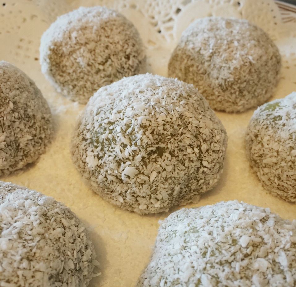 抹茶红豆糯米糍