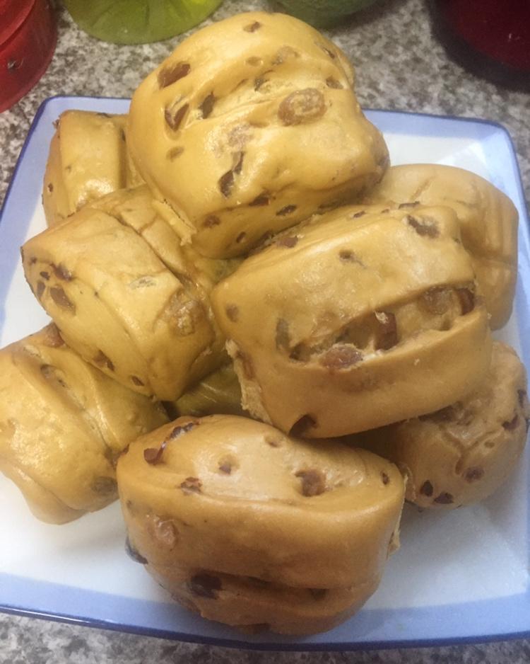 有料的红糖馒头（土豪包）