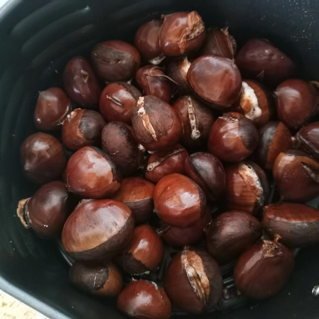 糖烤板栗，懒人法，味道绝了