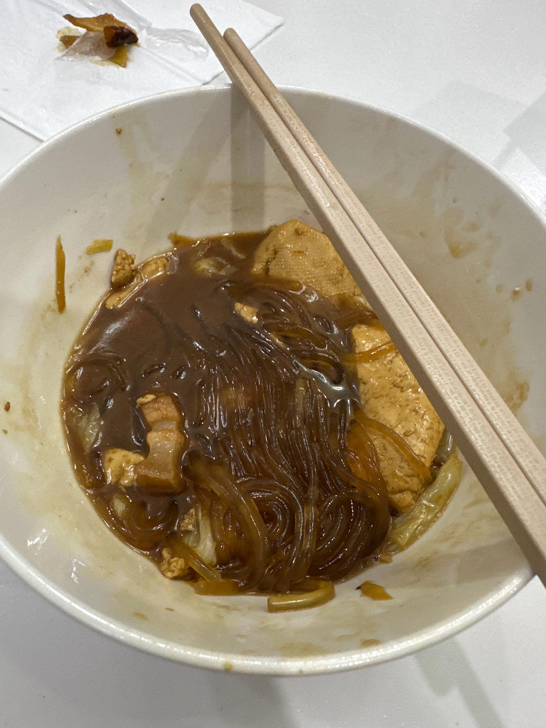 家常白菜粉条炖豆腐