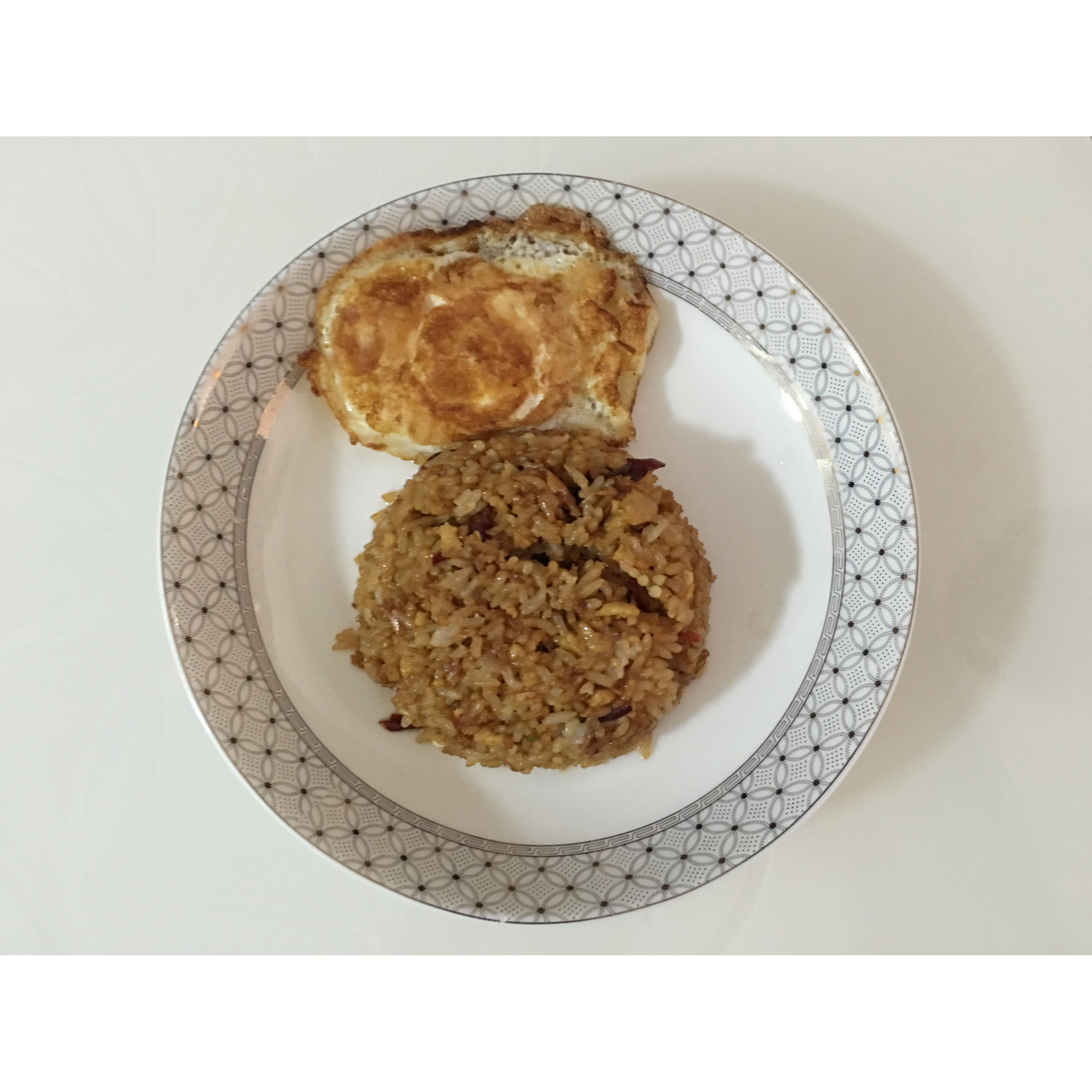 傻瓜版酱油炒饭