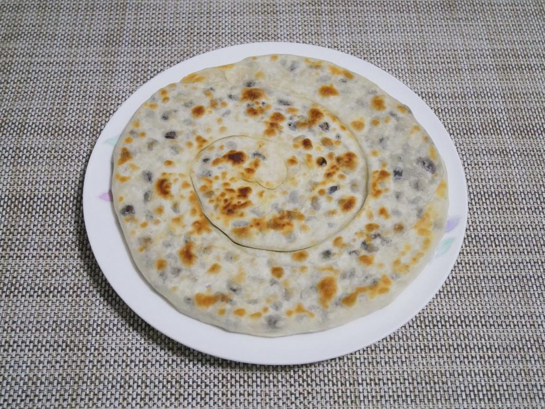 平底锅版红豆饼