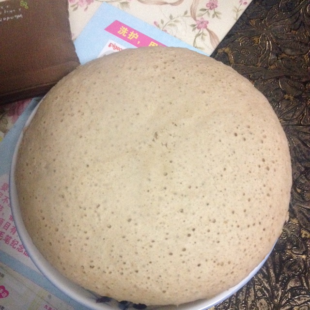 蒸蛋糕。。。清蒸戚风蛋糕---健康营养蒸出来（2蛋6寸）