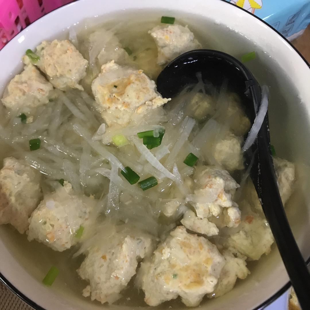 立秋以后必吃的萝卜肉丸子汤🍲