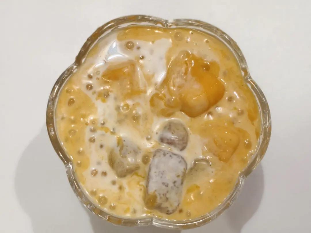 夏日小甜品，多芒丸子西米露冰镇更好吃