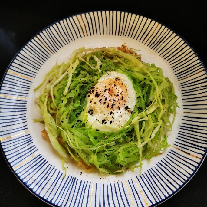 吃不胖的包菜抱蛋（健康美味.减肥早餐）