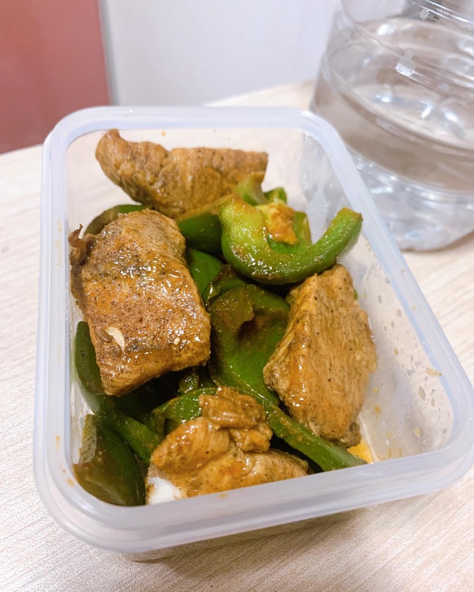 彩椒炒鸡胸