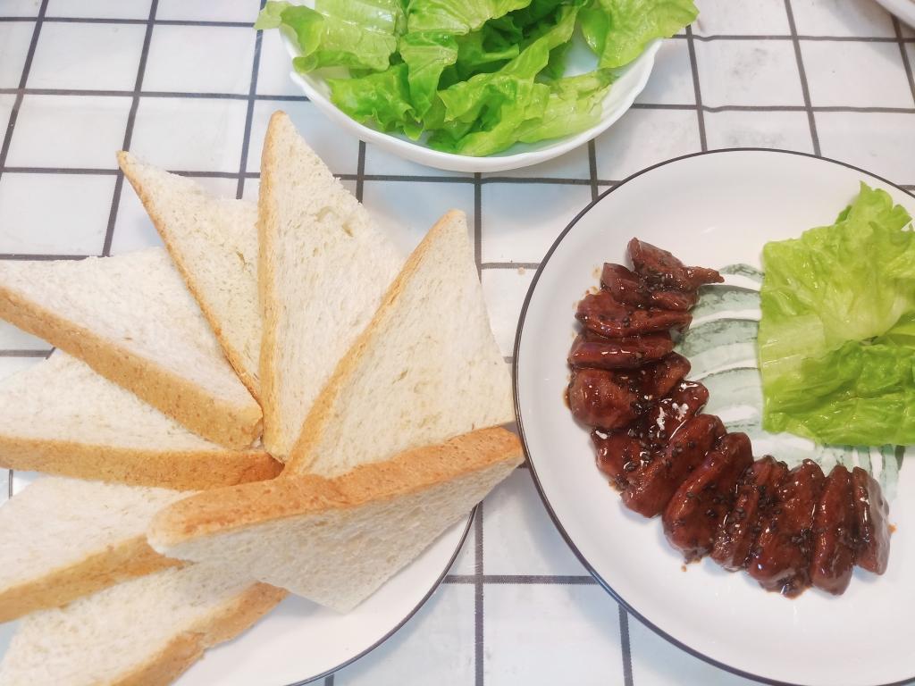 简餐🙈鸭胸三明治