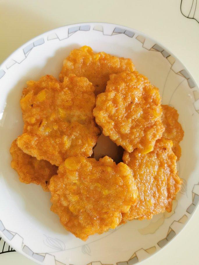 鲜虾玉米饼