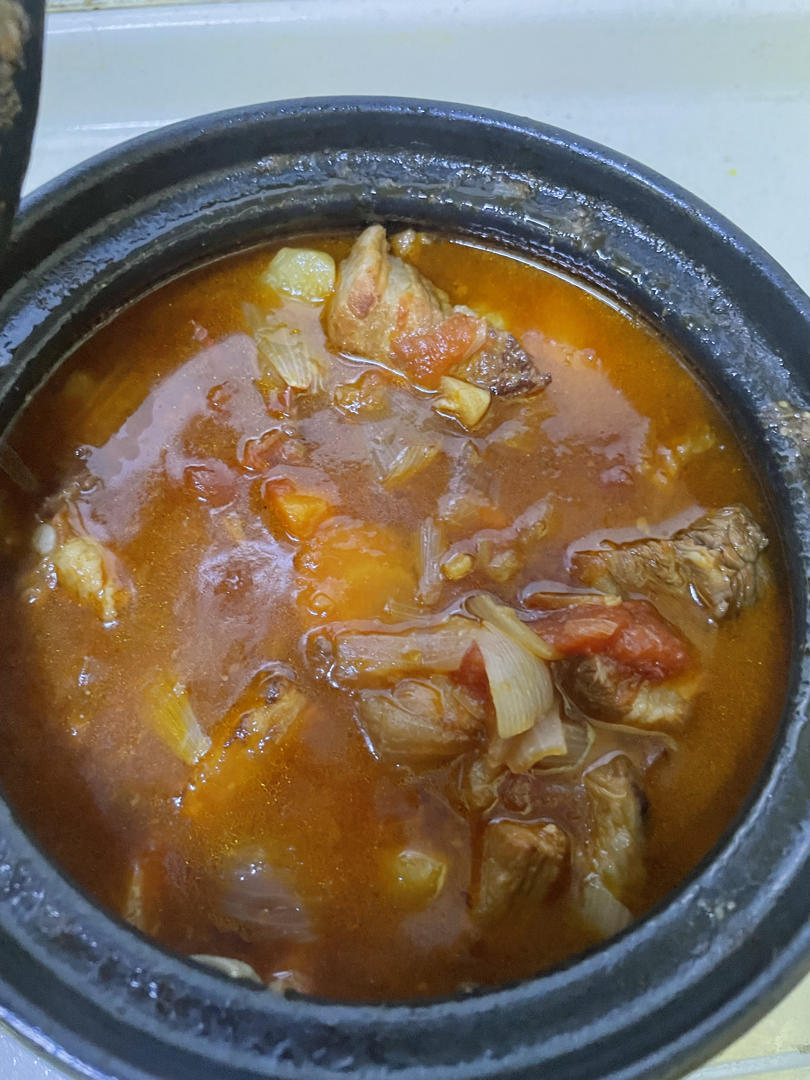 番茄土豆炖牛腩