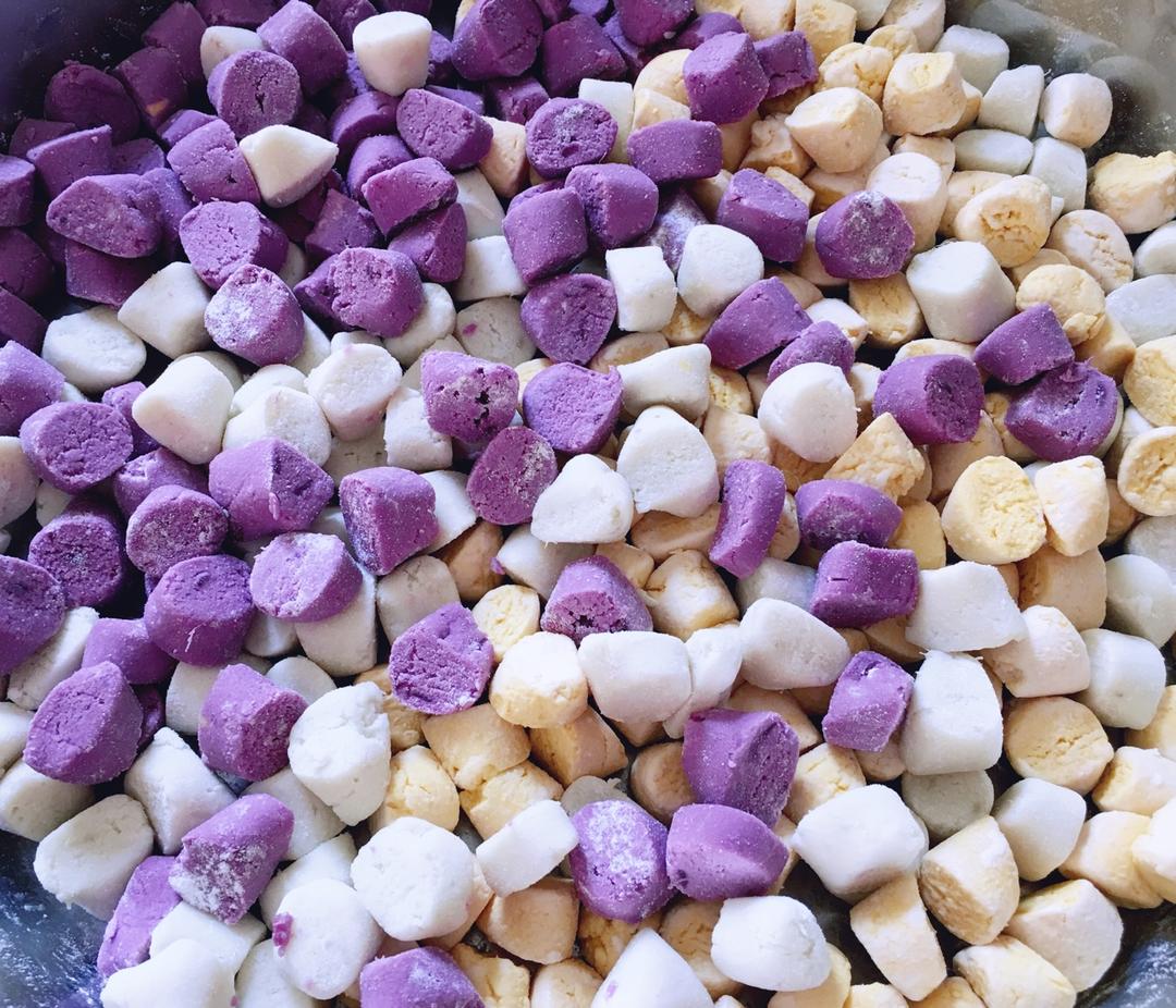 彩色芋圆