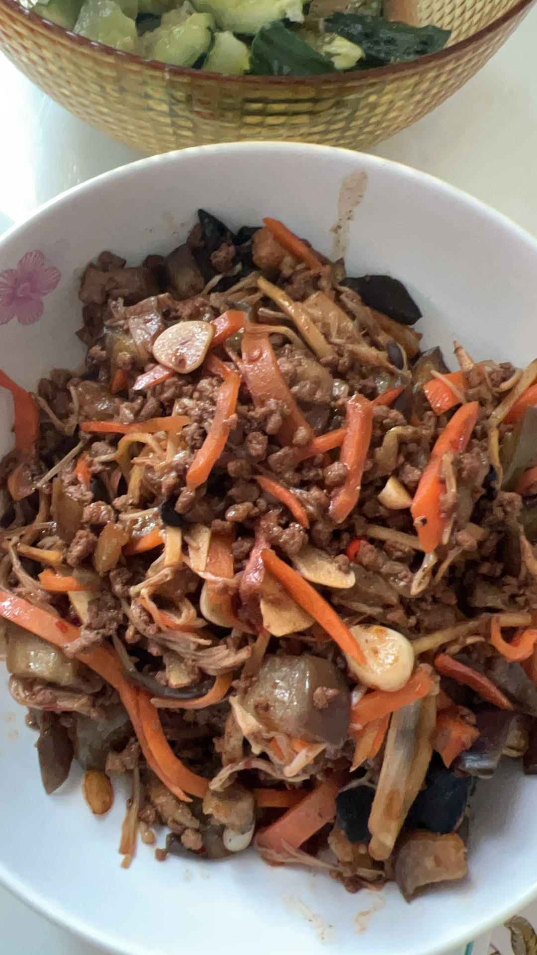 开胃下饭菜！巨简单的家常鱼香茄子煲