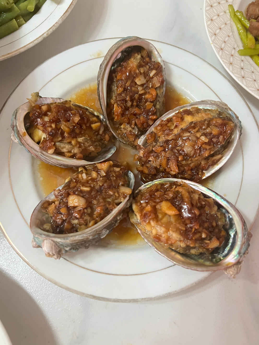 百吃不厌清蒸鲍鱼