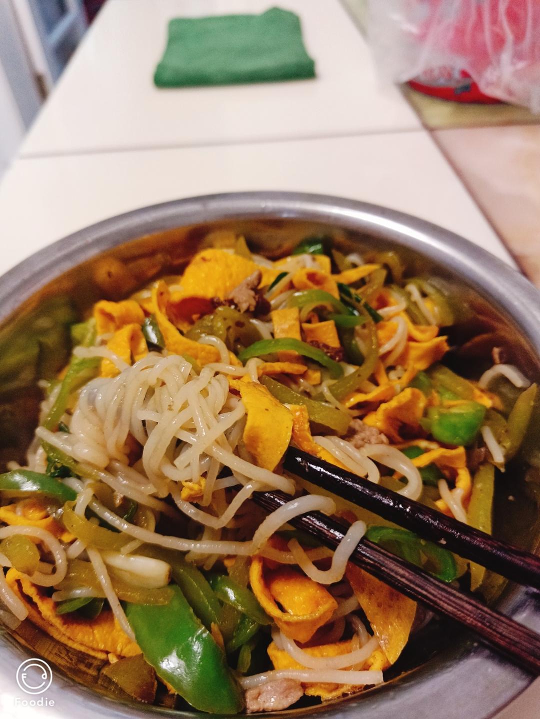 炒魔芋丝（生酮版炒粉）