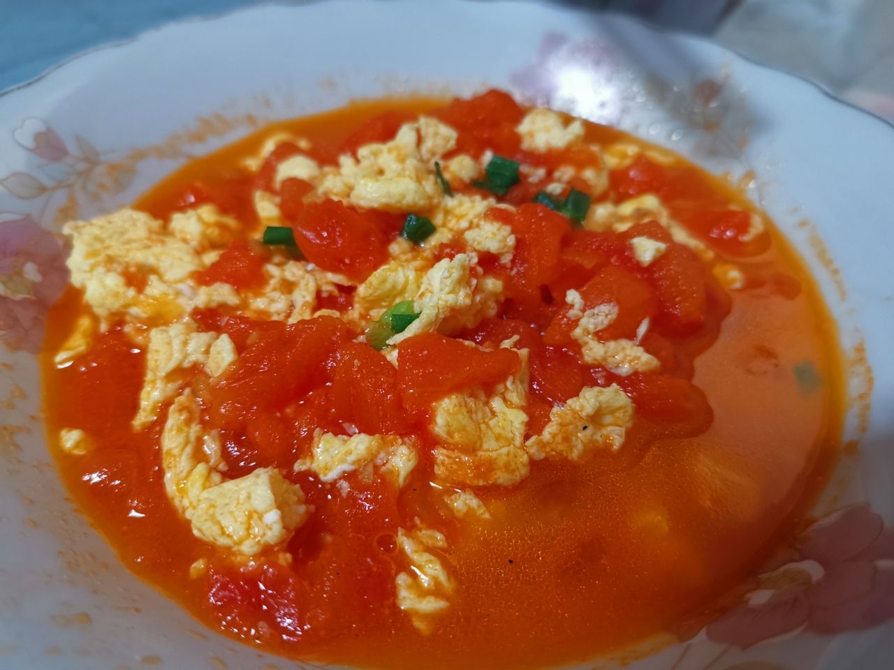 超嫩滑的番茄炒蛋