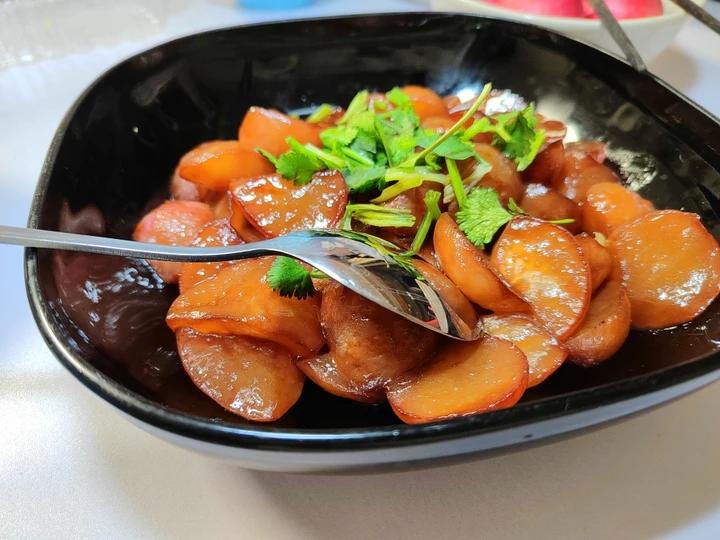 素红烧肉（红烧水萝卜）