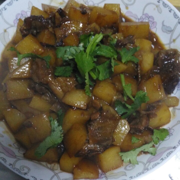 土豆烧牛肉