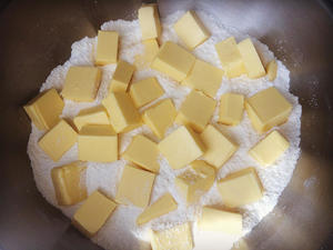 米粉黄油酥饼（中筋面粉版）的做法 步骤1