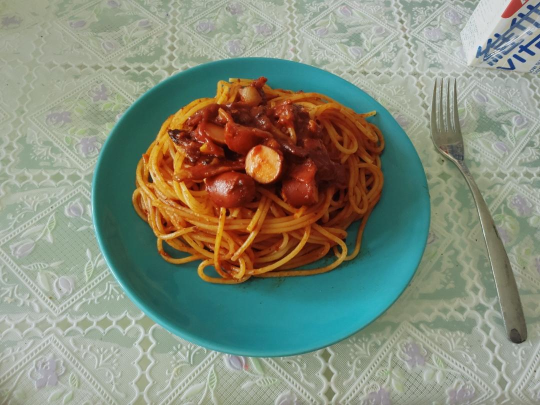 番茄肉酱意大利面