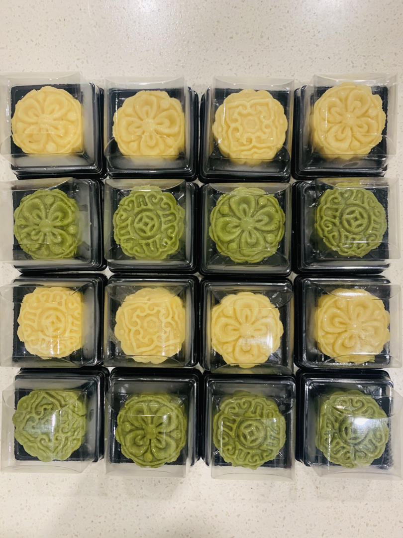 省时简易绿豆糕-免泡豆免过筛