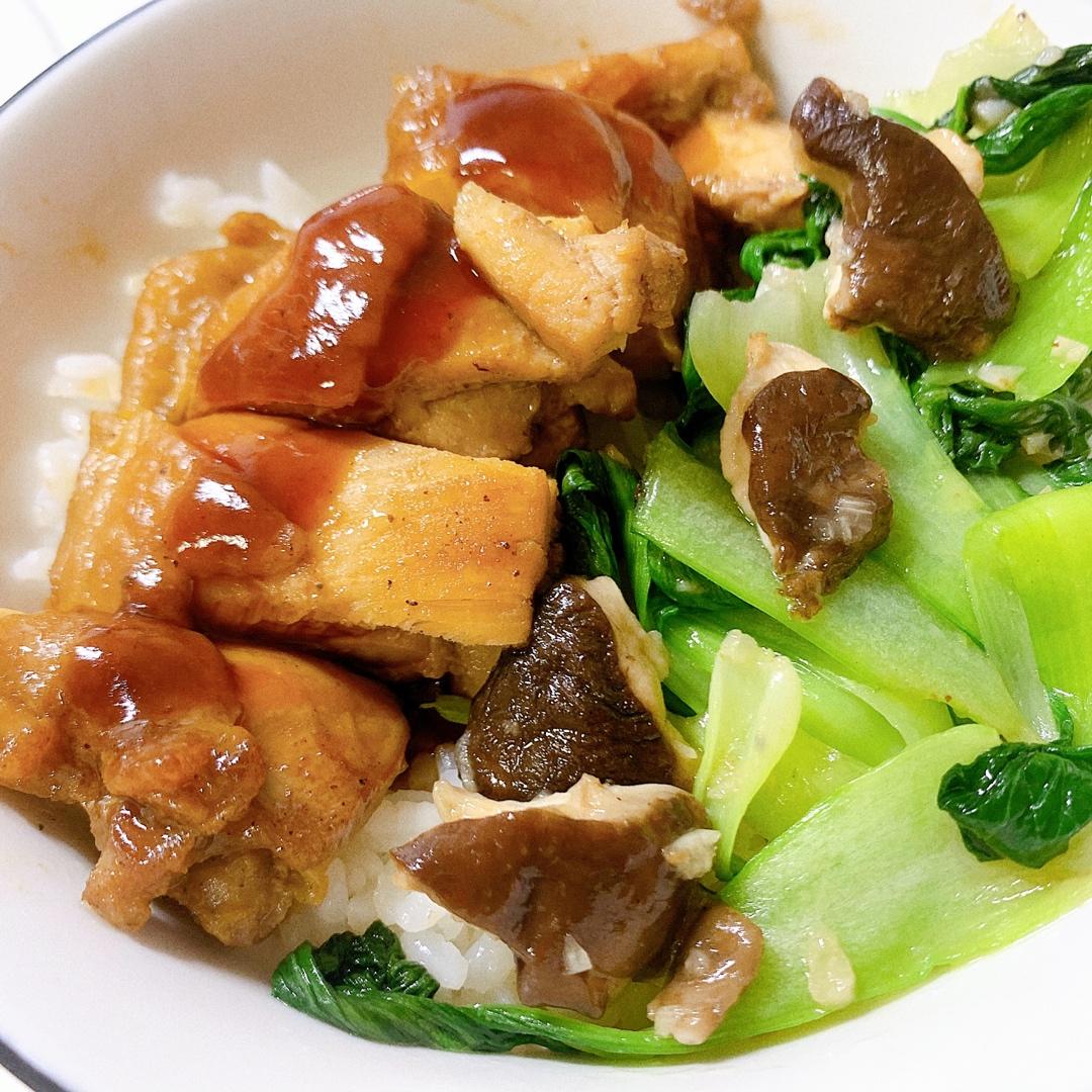 照烧鸡腿饭