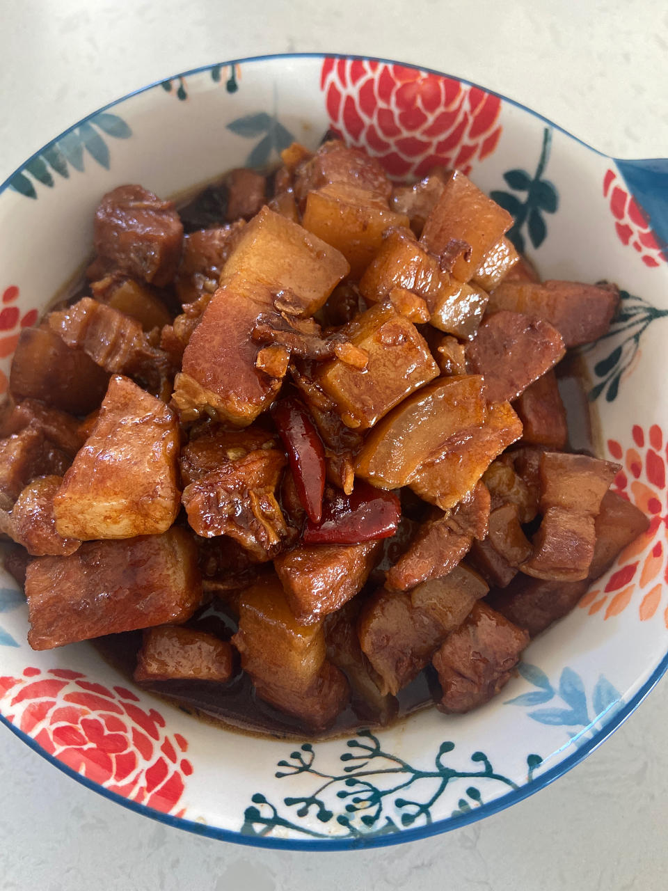 不焯水不放油的家常红烧肉