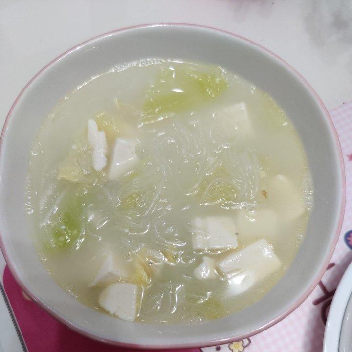 白菜粉丝汤