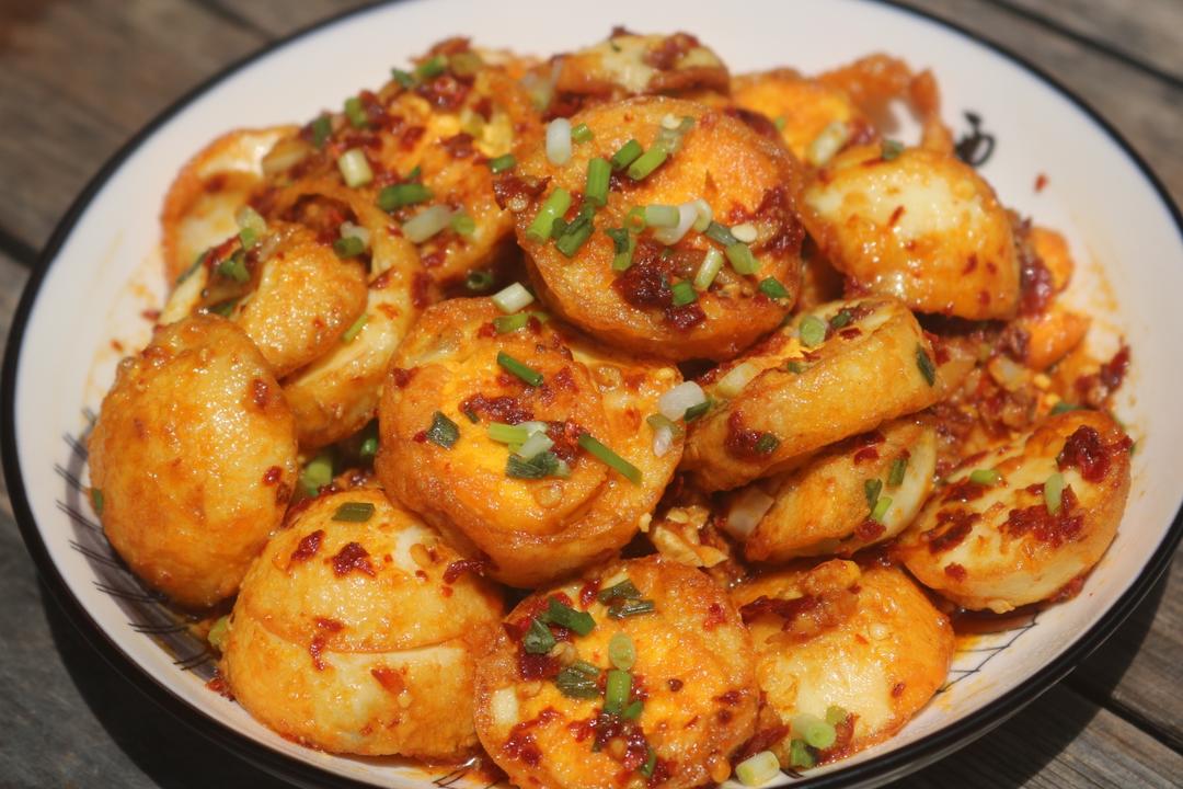 山里线蛋鸡蛋的新吃法的做法