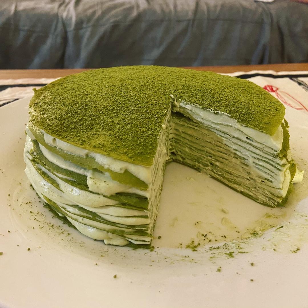 Lady M抹茶千层蛋糕（调整）