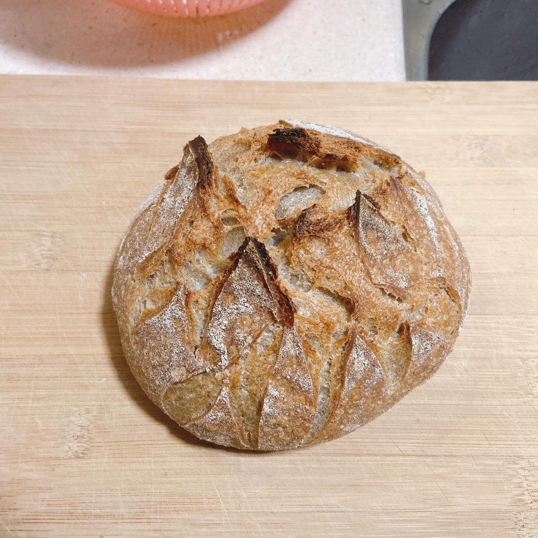 天然酵种欧包之练习