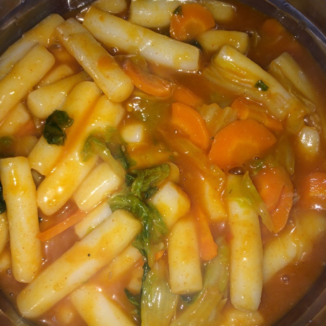 炒米条（辣炒米糕）