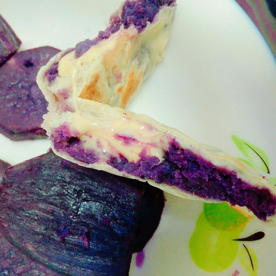 紫薯饼（无油）