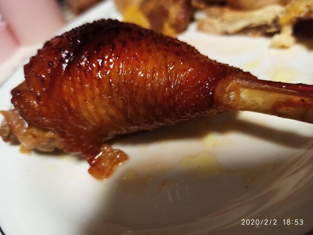 超简单的脆皮烤鸡