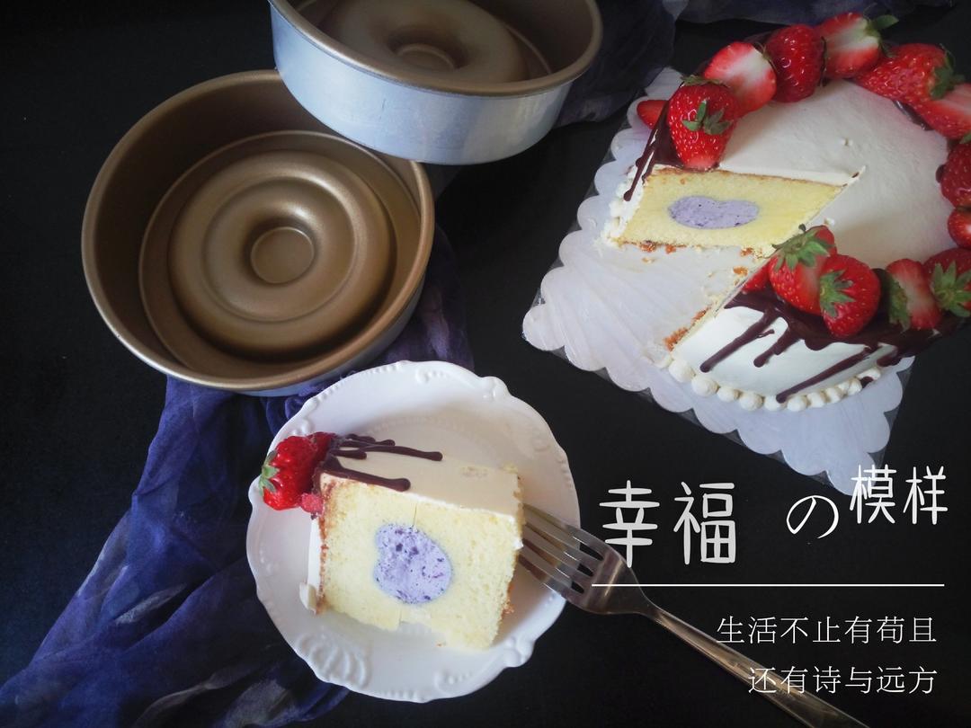 心形夹心蛋糕