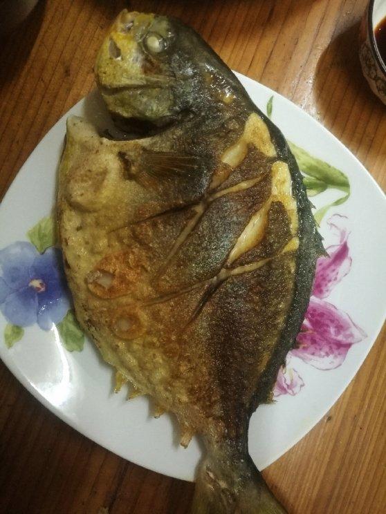 干煎鲳鱼