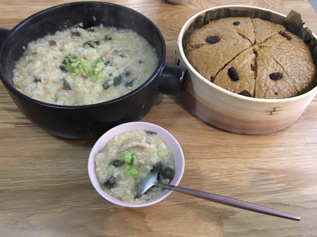 十五分钟快手之香滑皮蛋瘦肉粥(附五分钟电饭煲电压力锅更快捷方法)