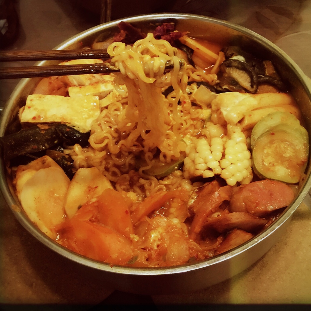 韩国部队锅拉面锅（超好吃）