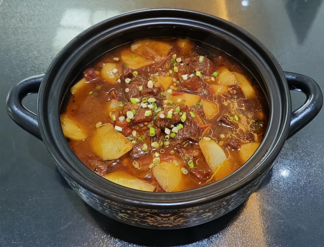 番茄土豆炖牛腩