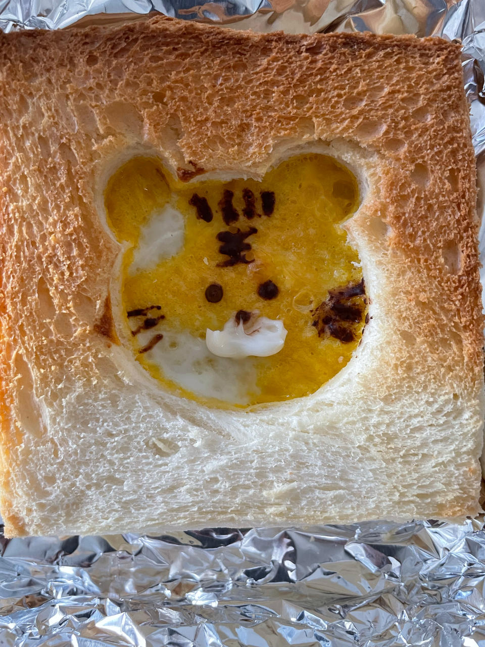 虎年吉祥小老虎吐司-快手早餐