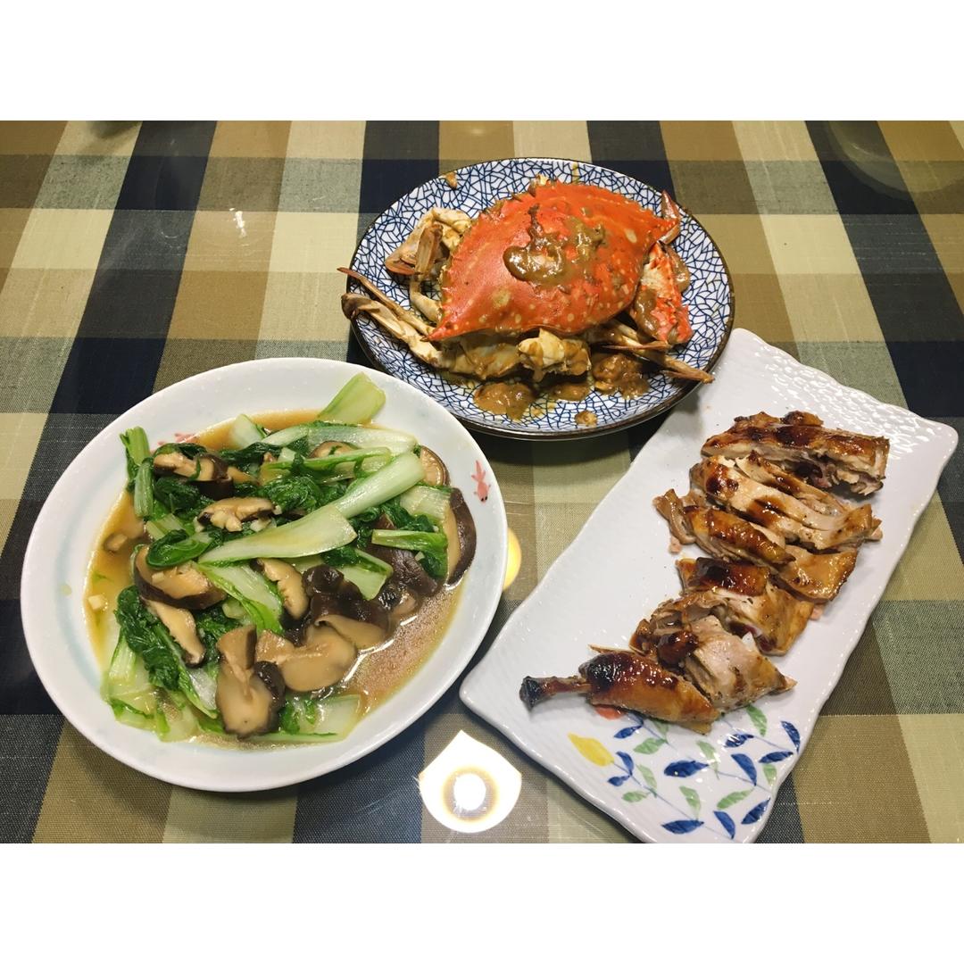咸蛋黄焗螃蟹（吮指家常版）
