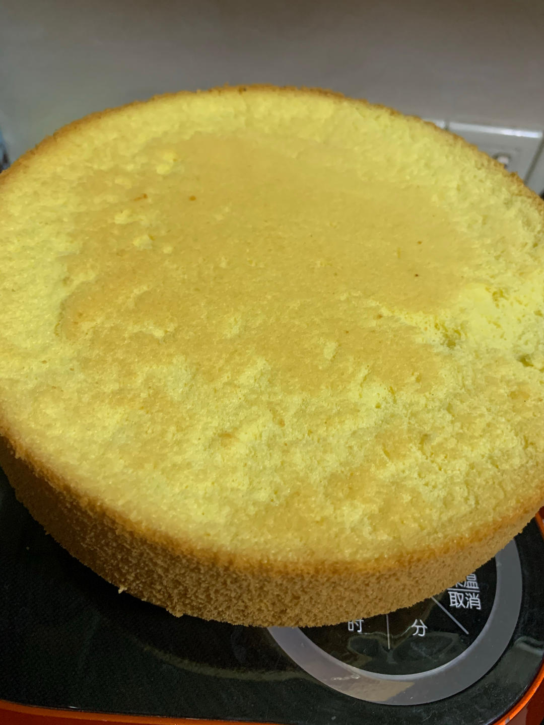 戚风蛋糕完美脱模+切片