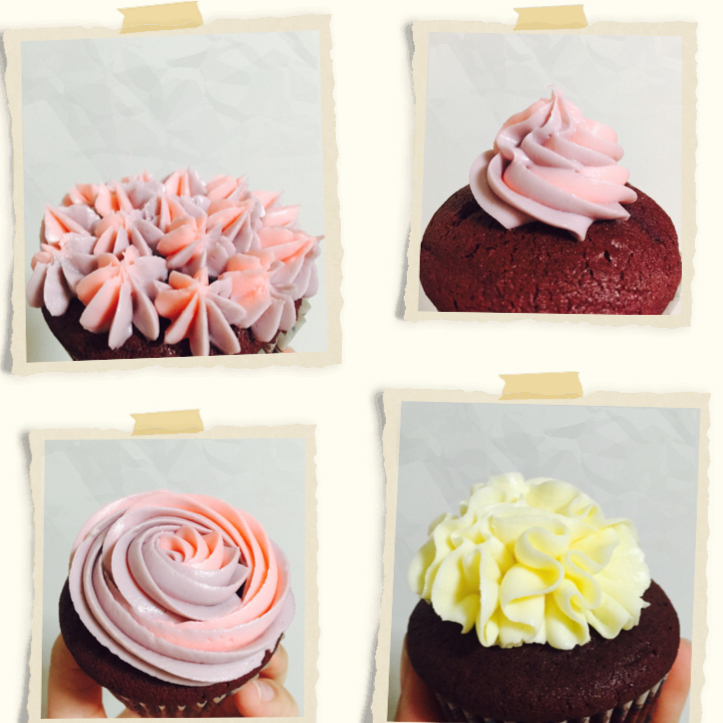 传统红丝绒杯子蛋糕（极软无泡打粉）Red velvet cupcake