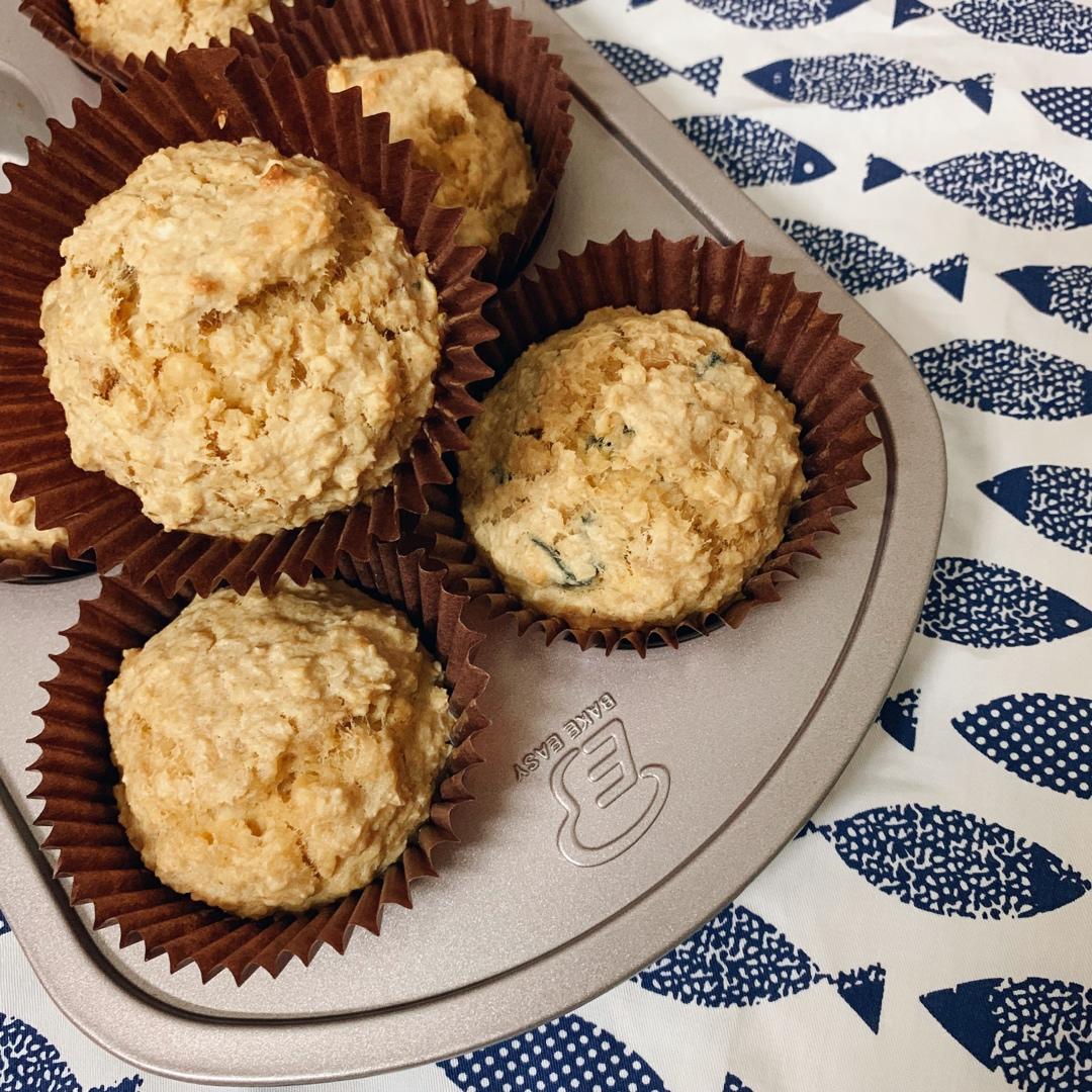 低脂燕麦海苔肉松马芬【轻卡小食】