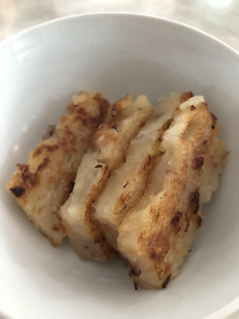 丝丝入味的【腊味萝卜糕】-步步高升