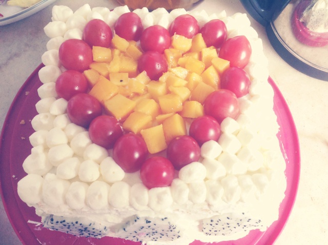 鲜奶油草莓蛋糕