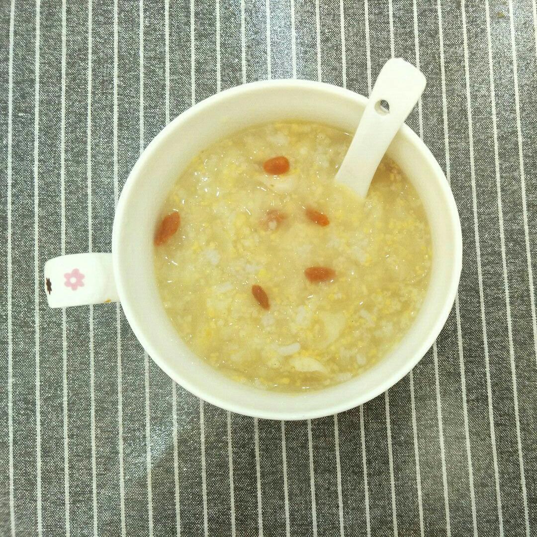 小米枸杞粥