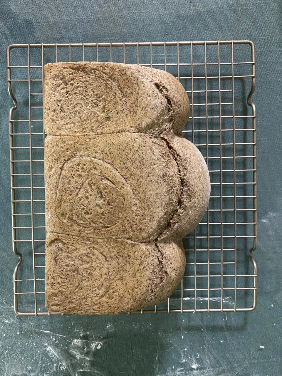 减肥党必备！柔软拉丝的100%低糖全麦吐司